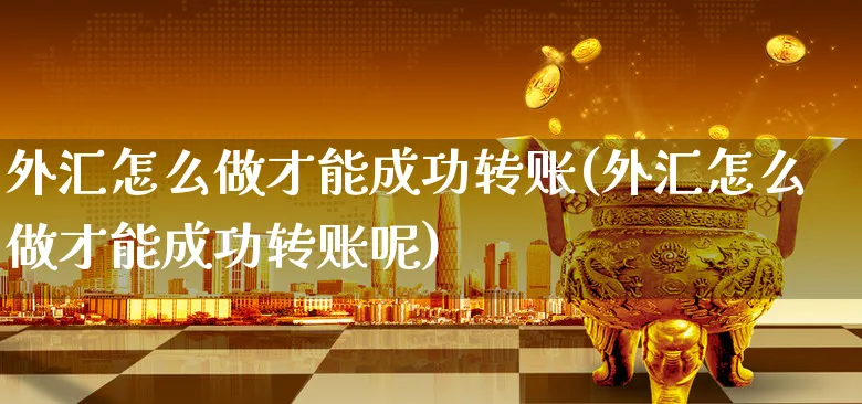 外汇怎么做才能成功转账(外汇怎么做才能成功转账呢)_https://www.xgbbparty.com_外汇市场_第1张