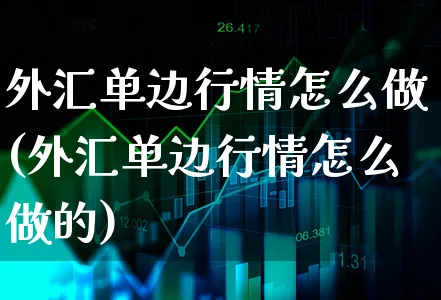 外汇单边行情怎么做(外汇单边行情怎么做的)_https://www.xgbbparty.com_外汇市场_第1张