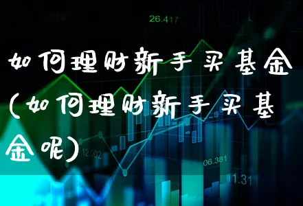 如何理财新手买基金(如何理财新手买基金呢)_https://www.xgbbparty.com_基金市场_第1张