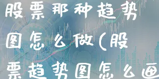 股票那种趋势图怎么做(股票趋势图怎么画)_https://www.xgbbparty.com_股市频道_第1张