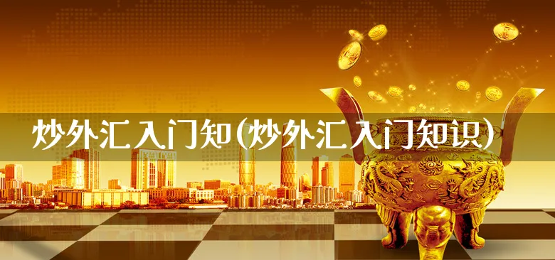 炒外汇入门知(炒外汇入门知识)_https://www.xgbbparty.com_外汇市场_第1张