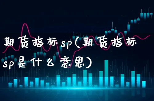 期货指标sp(期货指标sp是什么意思)_https://www.xgbbparty.com_期货市场_第1张