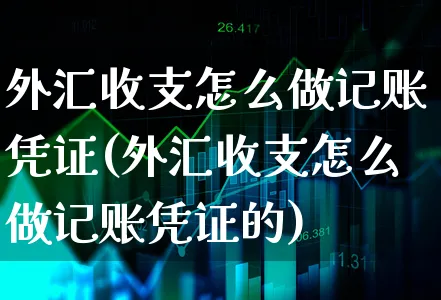 外汇收支怎么做记账凭证(外汇收支怎么做记账凭证的)_https://www.xgbbparty.com_外汇市场_第1张