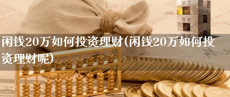 闲钱20万如何投资理财(闲钱20万如何投资理财呢)_https://www.xgbbparty.com_基金市场_第1张