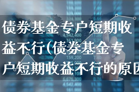 债券基金专户短期收益不行(债券基金专户短期收益不行的原因)_https://www.xgbbparty.com_债券市场_第1张