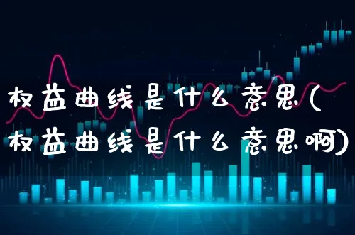 权益曲线是什么意思(权益曲线是什么意思啊)_https://www.xgbbparty.com_债券市场_第1张