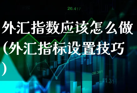 外汇指数应该怎么做(外汇指标设置技巧)_https://www.xgbbparty.com_外汇市场_第1张