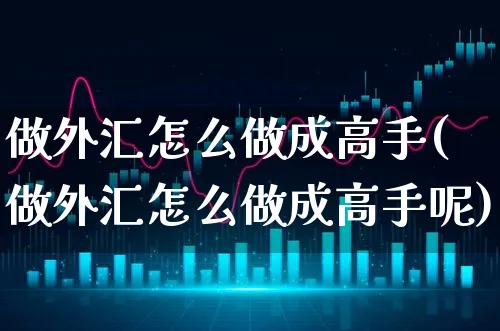 做外汇怎么做成高手(做外汇怎么做成高手呢)_https://www.xgbbparty.com_外汇市场_第1张