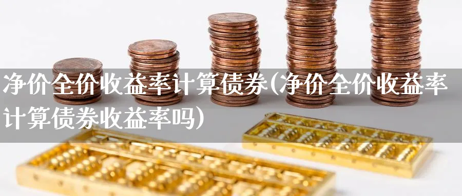 净价全价收益率计算债券(净价全价收益率计算债券收益率吗)_https://www.xgbbparty.com_债券市场_第1张