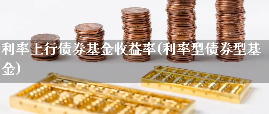 利率上行债券基金收益率(利率型债券型基金)_https://www.xgbbparty.com_债券市场_第1张