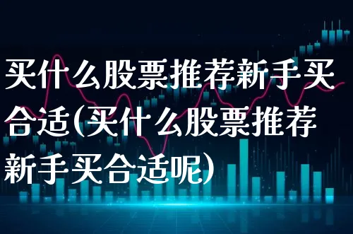 买什么股票推荐新手买合适(买什么股票推荐新手买合适呢)_https://www.xgbbparty.com_股市频道_第1张